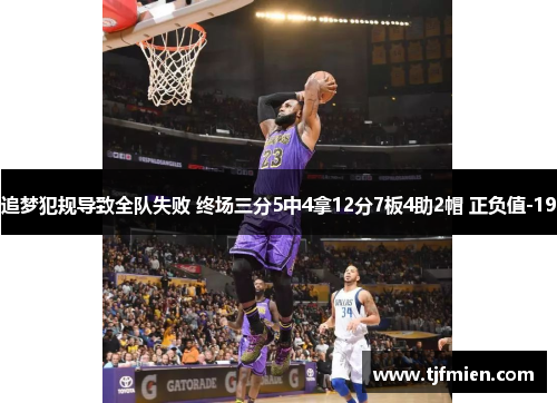 追梦犯规导致全队失败 终场三分5中4拿12分7板4助2帽 正负值-19